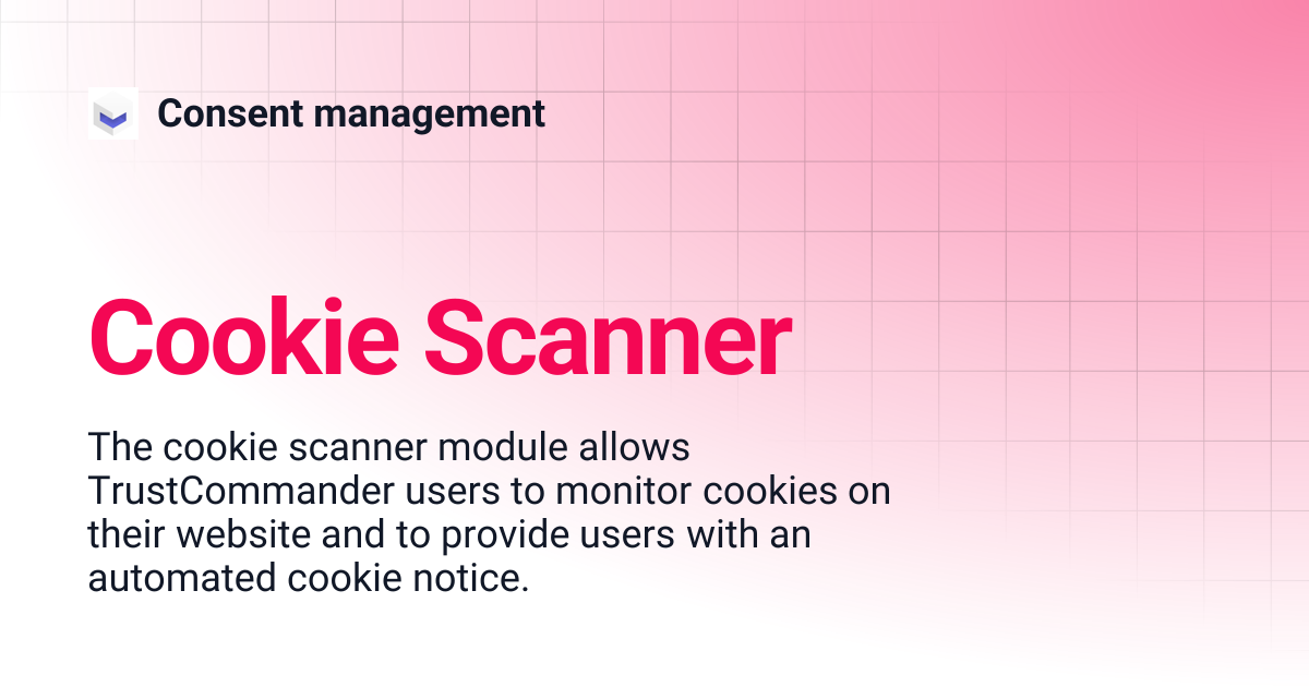 Cookie Scanner | Consent management